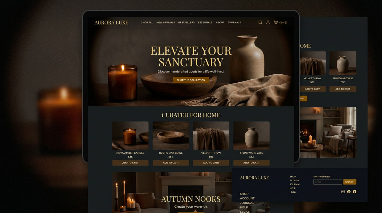 e-commerce web design